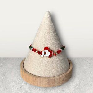 Santa Christmas Adjustable Bracelet